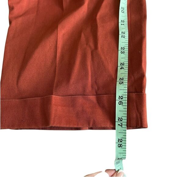 Todd Snyder Rust Roll Cuff Chino Pants XL Slim Fit Cotton Stretch - Picture 6 of 8